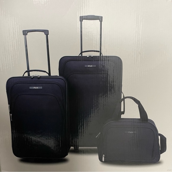 ✈️SOLD NIB 3 PC SPINNER TRAVEL LUGGAGE SET - Picture 2 of 14
